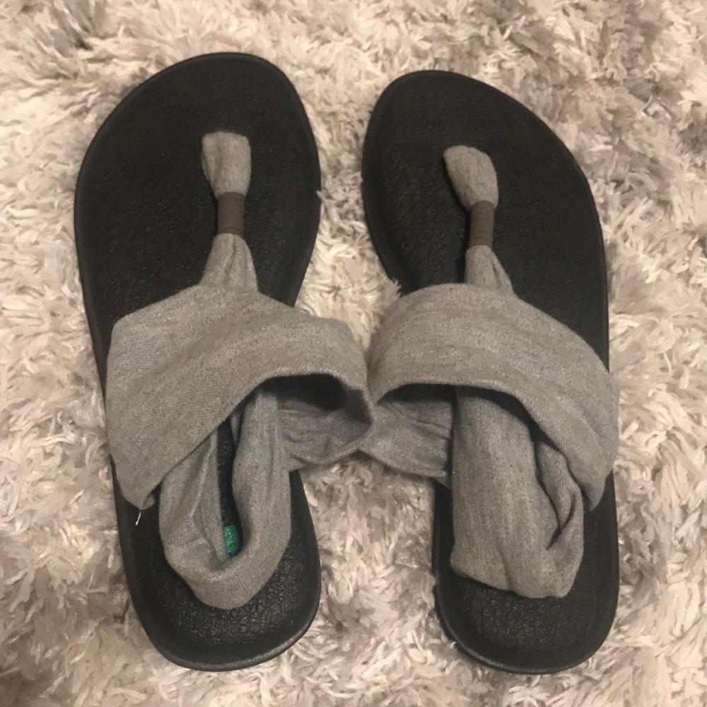 SANUK YOGA SLINGS GREY size 8